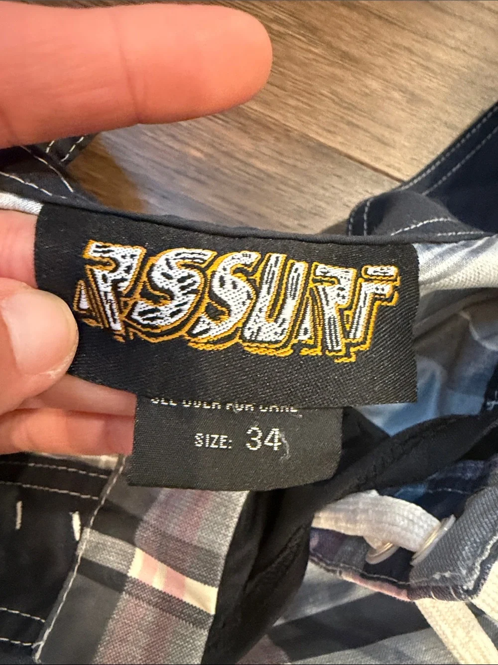 RSurf Plaid Board Shorts Size Large